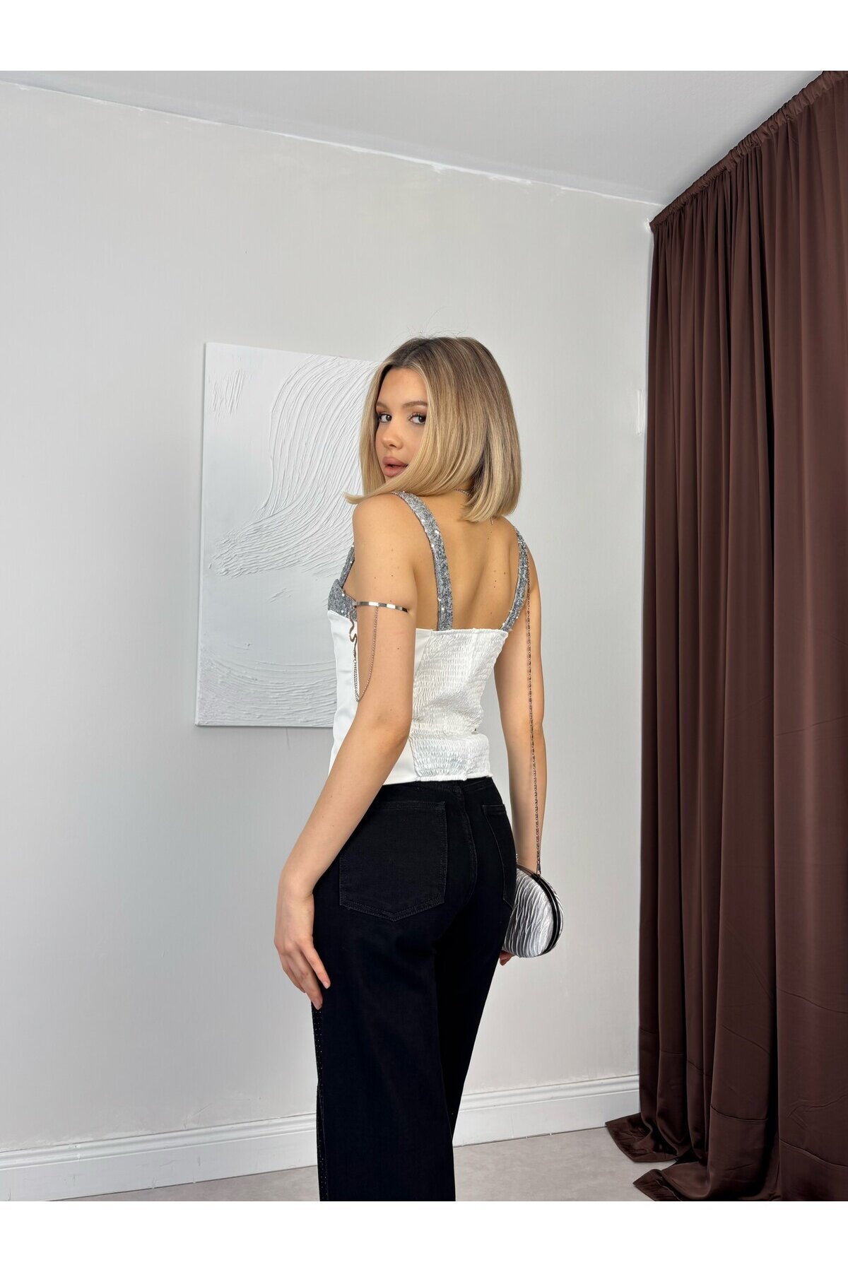 WHITE 20311 BLOUSE