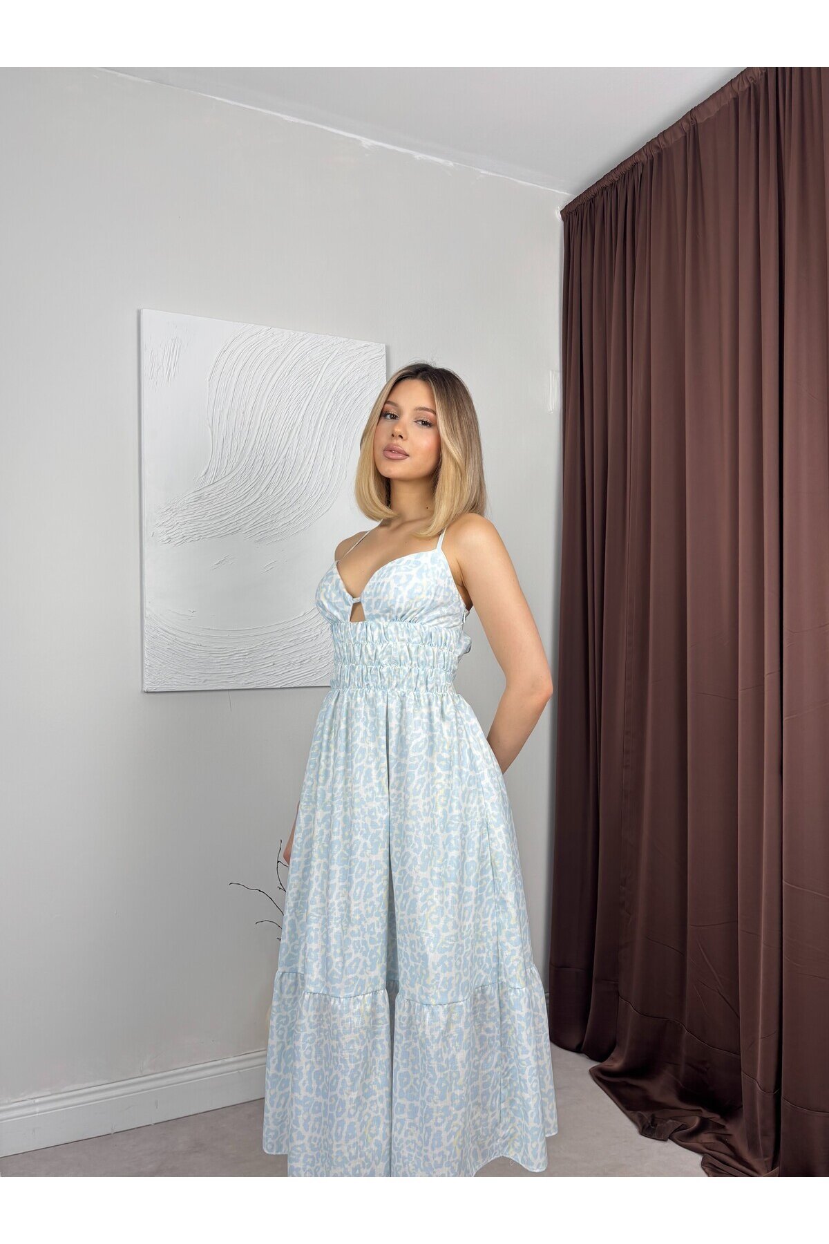 PATTERNED 1204 DRESS