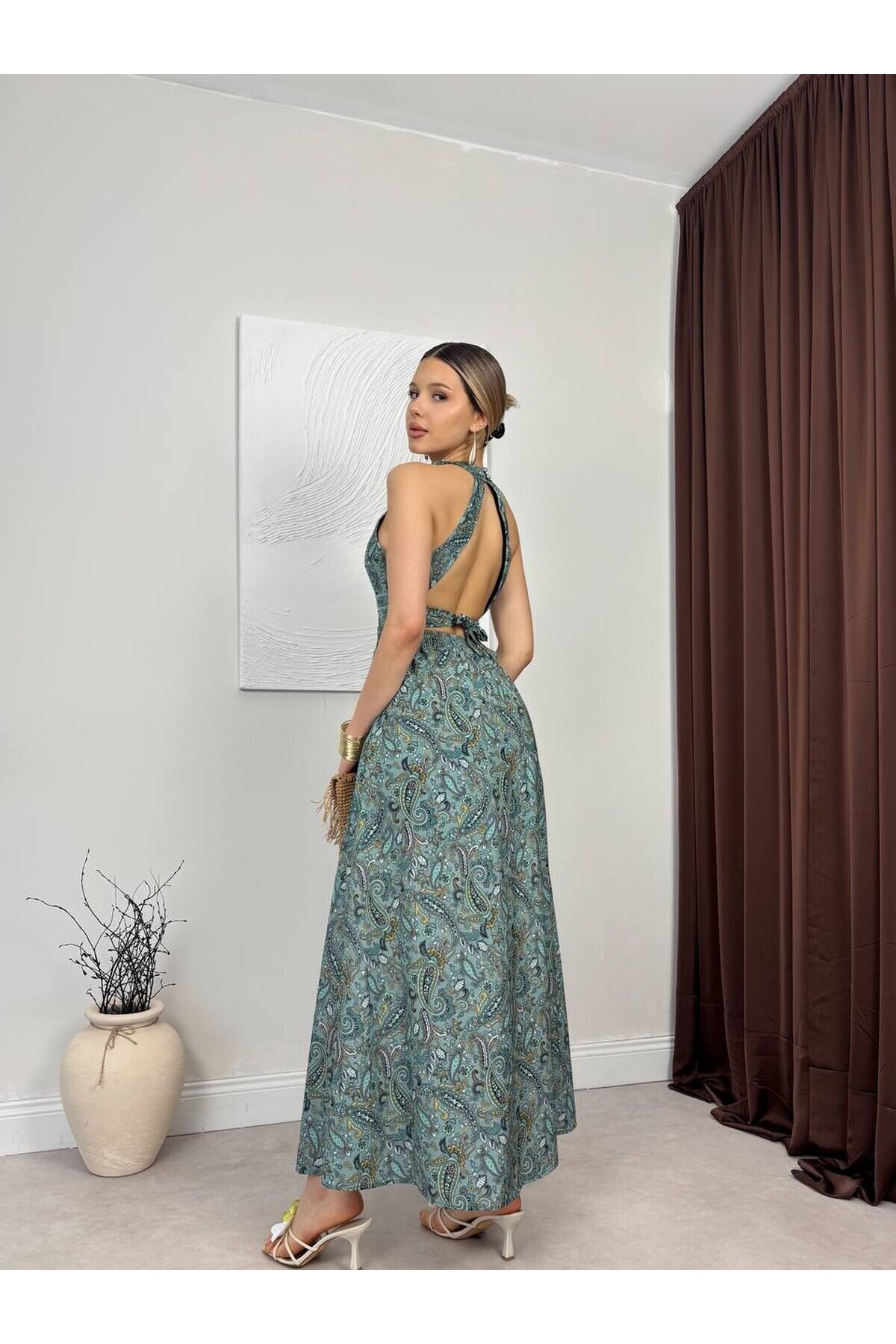 PATTERNED 1725 DRESS