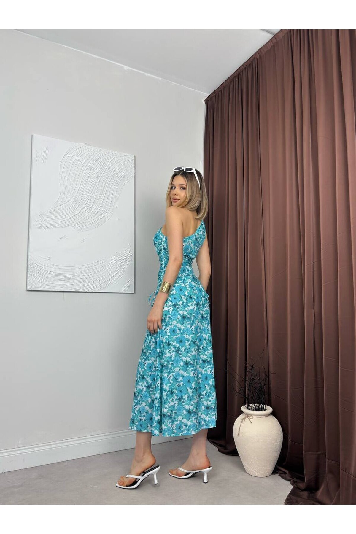 PATTERNED 20462 DRESS