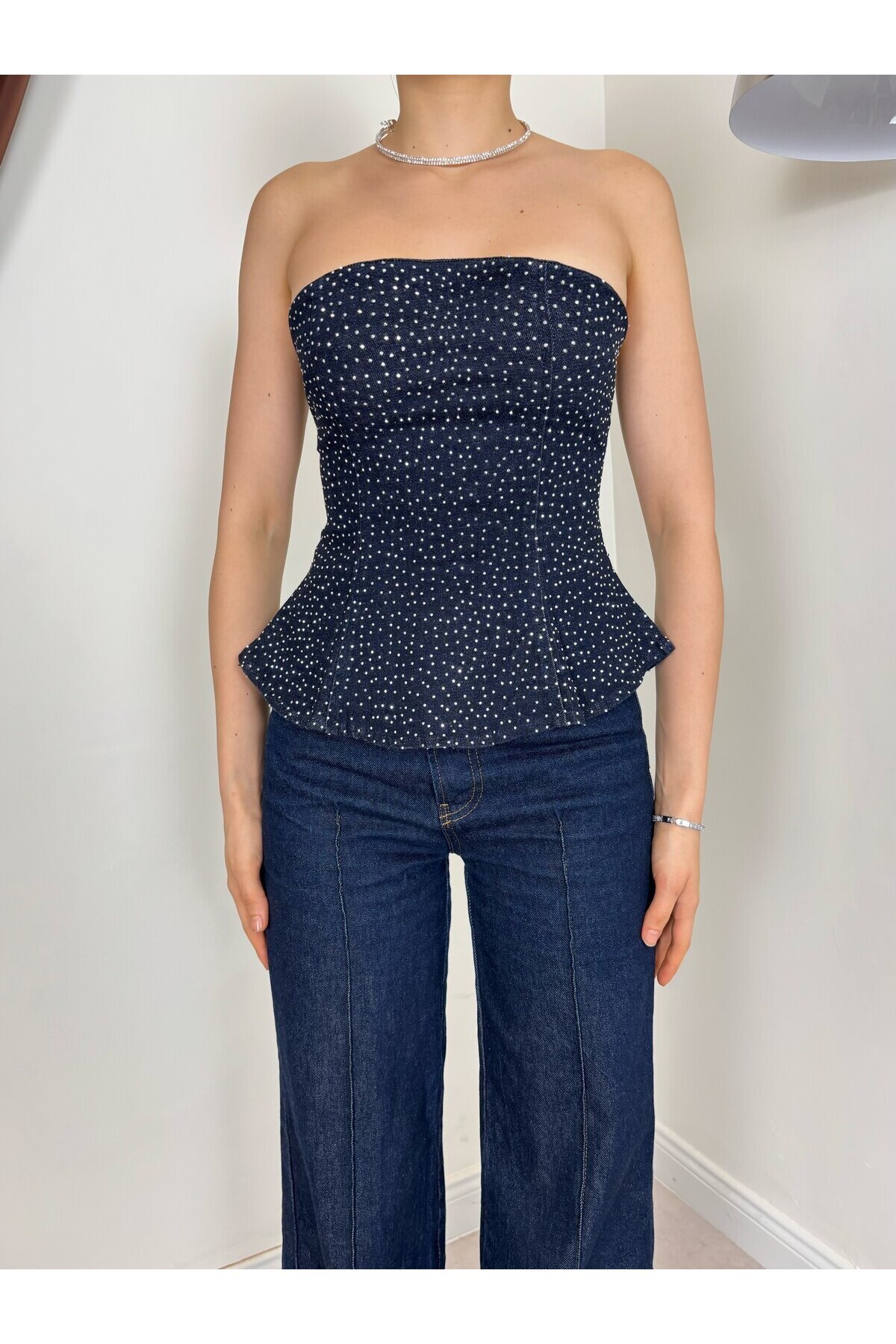 LACİVERT 30134 BLUZ