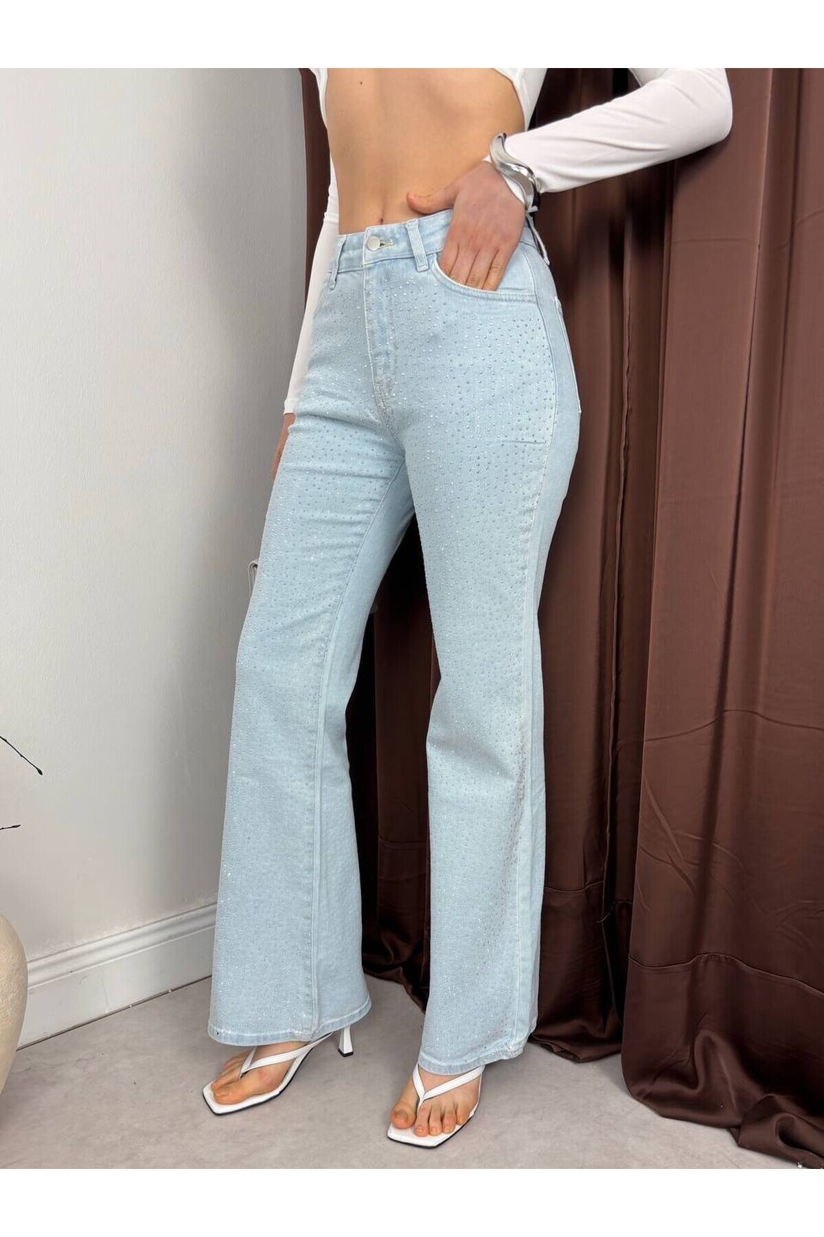 BLUE 30148 PANTS