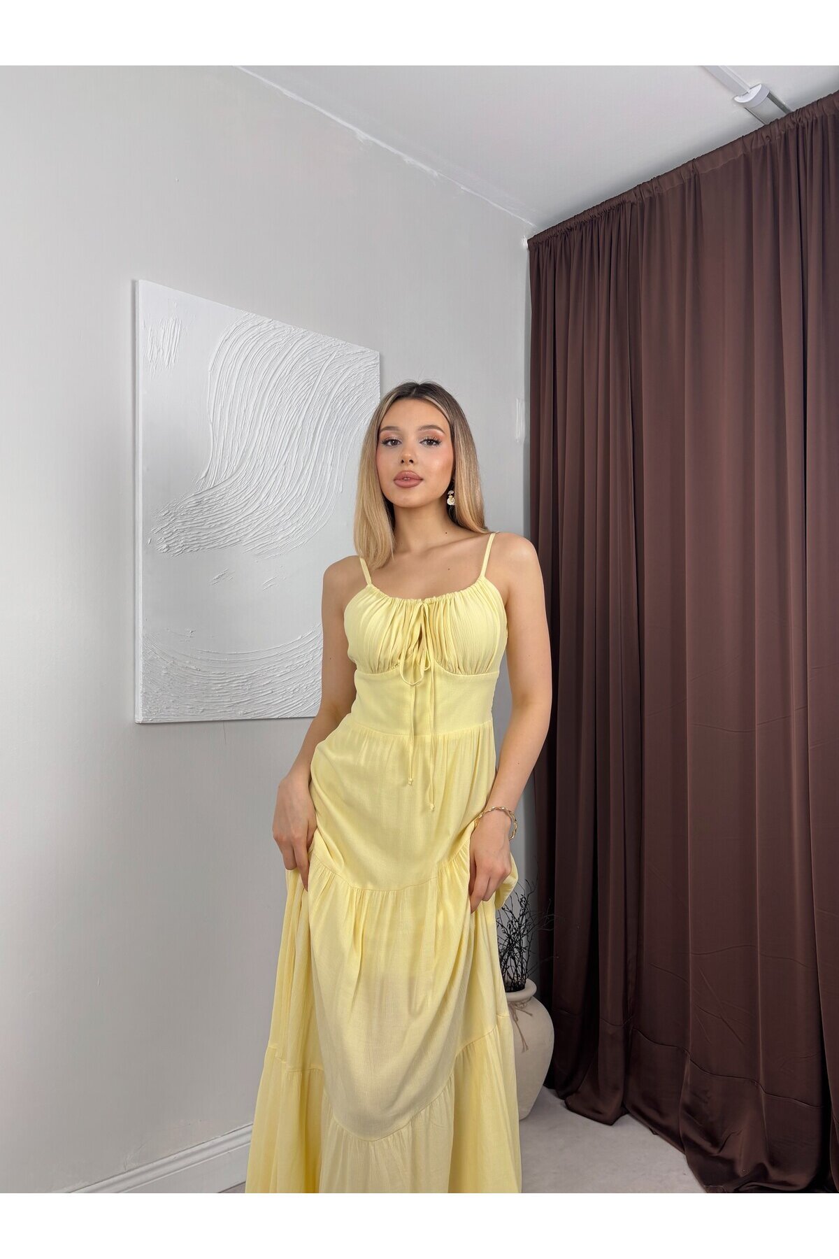 SARI 1148 ELBİSE