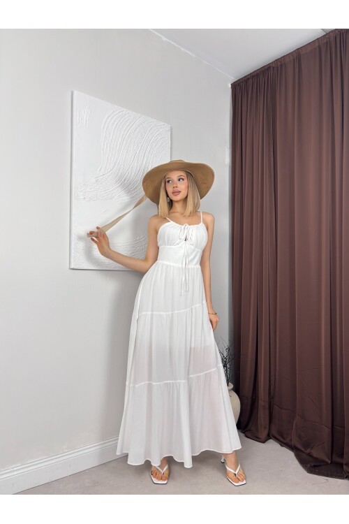 BEYAZ 1148 ELBİSE