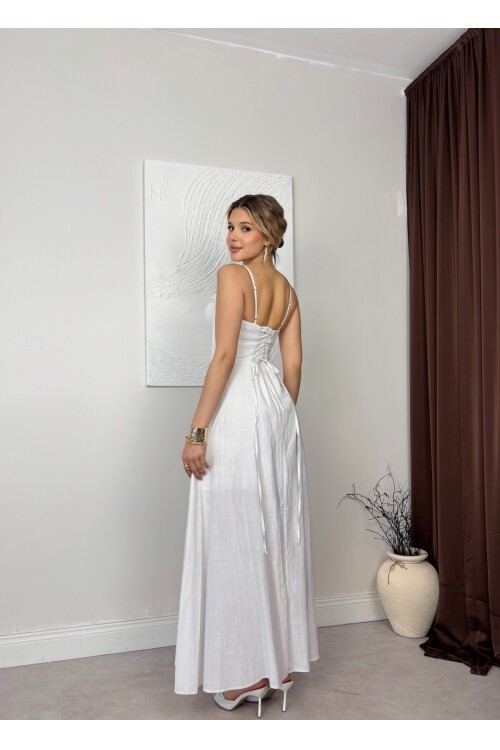 BEYAZ 1193 ELBİSE