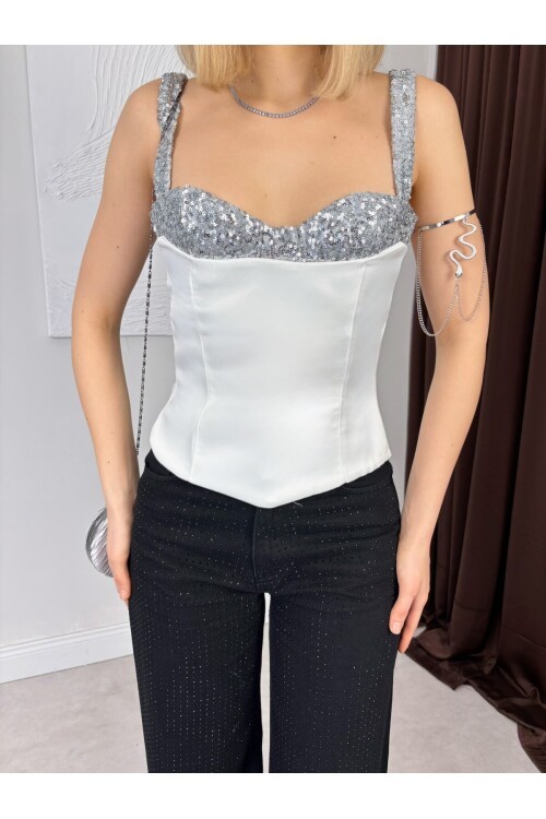 WHITE 20311 BLOUSE