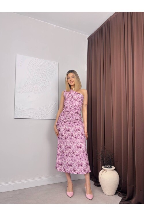 PATTERNED 20462 DRESS