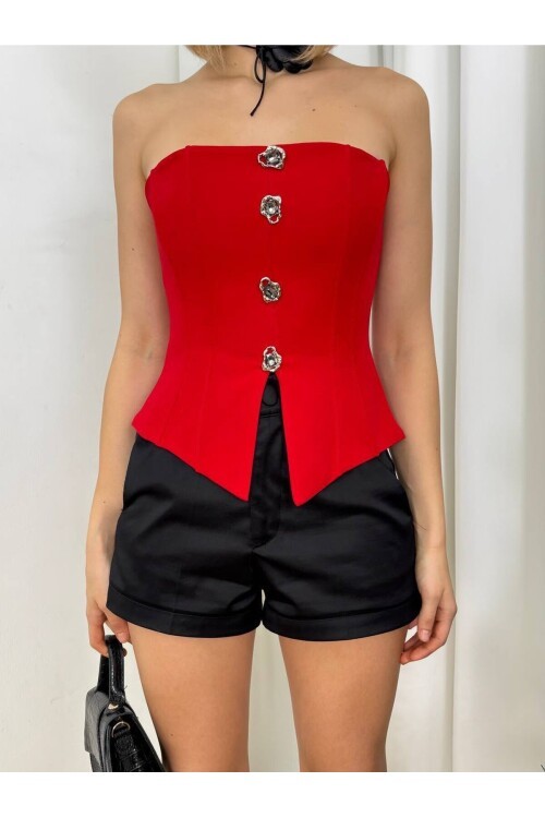 RED 20138 BLOUSE