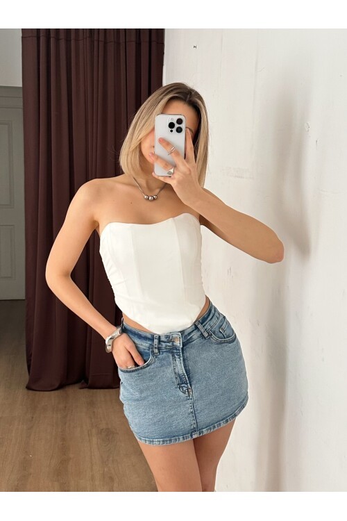 LACİVERT 30059 ŞORT