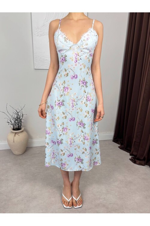 BLUE 20400 DRESS