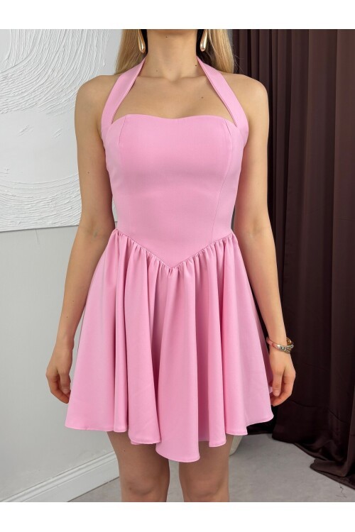 PEMBE 1075 ELBİSE