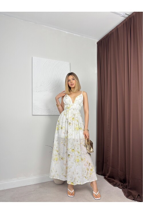 SARI 1185 ELBİSE