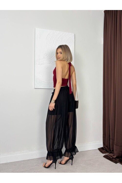 BLACK 20335 PANTS