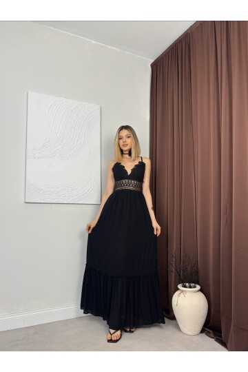 BLACK 20444 DRESS