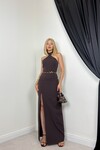 KAHVE 20595 ELBİSE