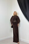 KAHVE 20631 ELBİSE