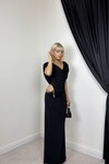 فستان أسود رقم 20633